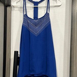Maurices Blue Sleeveless Blouse